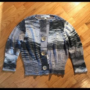 Cotton/Polyester sweater with 3/4 length Sleeves